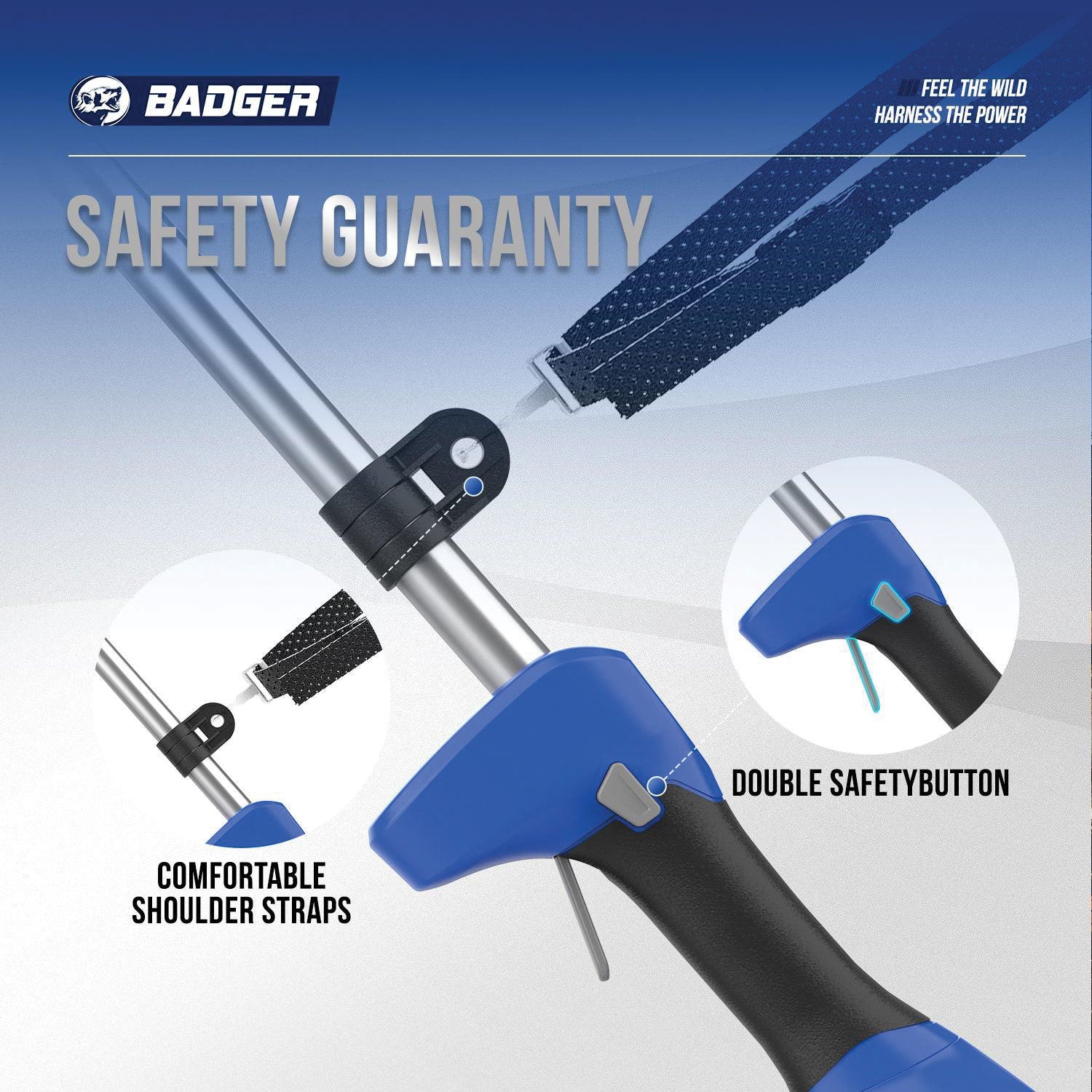 Badger Pole Saw, 40 V, 86.6 in OAL