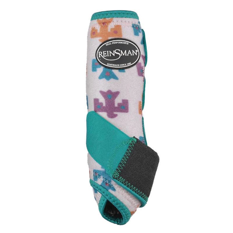 Reinsman Apex Series Sport Boots, M, EVA/Neoprene, Emerald Thunderbird