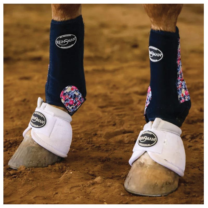 Reinsman Apex Series Sport Boots, M, EVA/Neoprene, Navy Floral