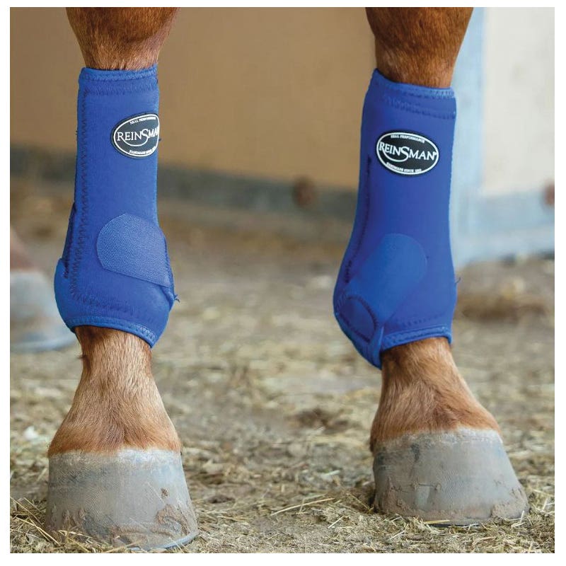 Reinsman Apex Series Sport Boots, L, EVA/Neoprene, Royal Blue