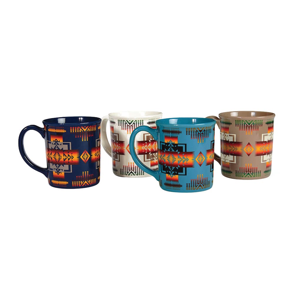 Pendleton Chief Joseph Mug Set, 12 oz, Multi-Color