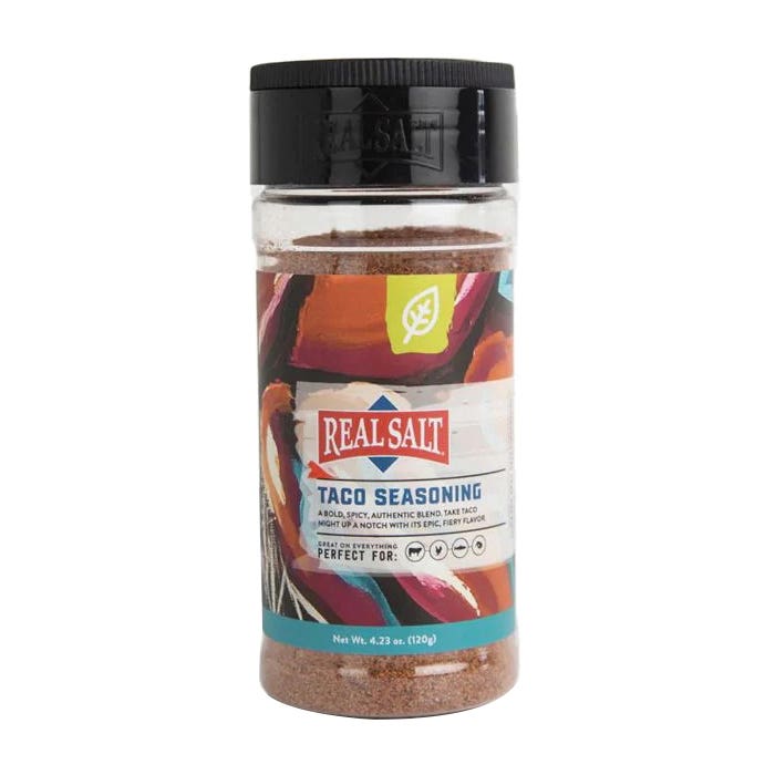 Real Salt Seasonings, Taco, 4.32 oz
