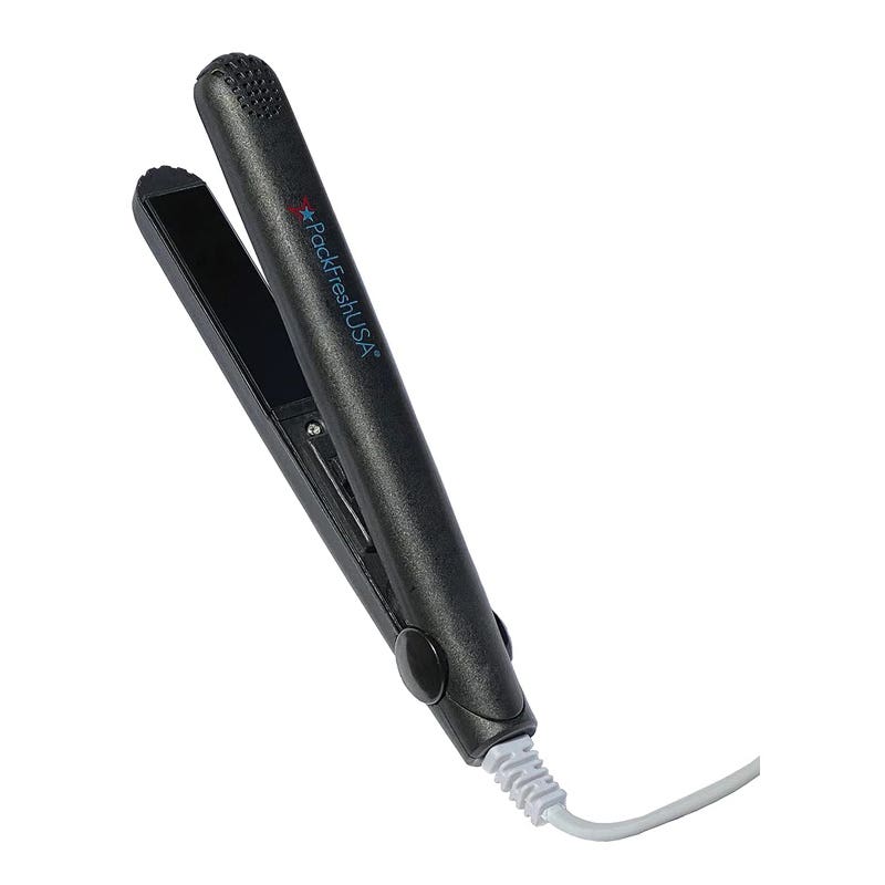 PackFreshUSA Mini Bag Sealer, 2-3/4 in L Sealing Bar, Polyethylene/PVC, Black