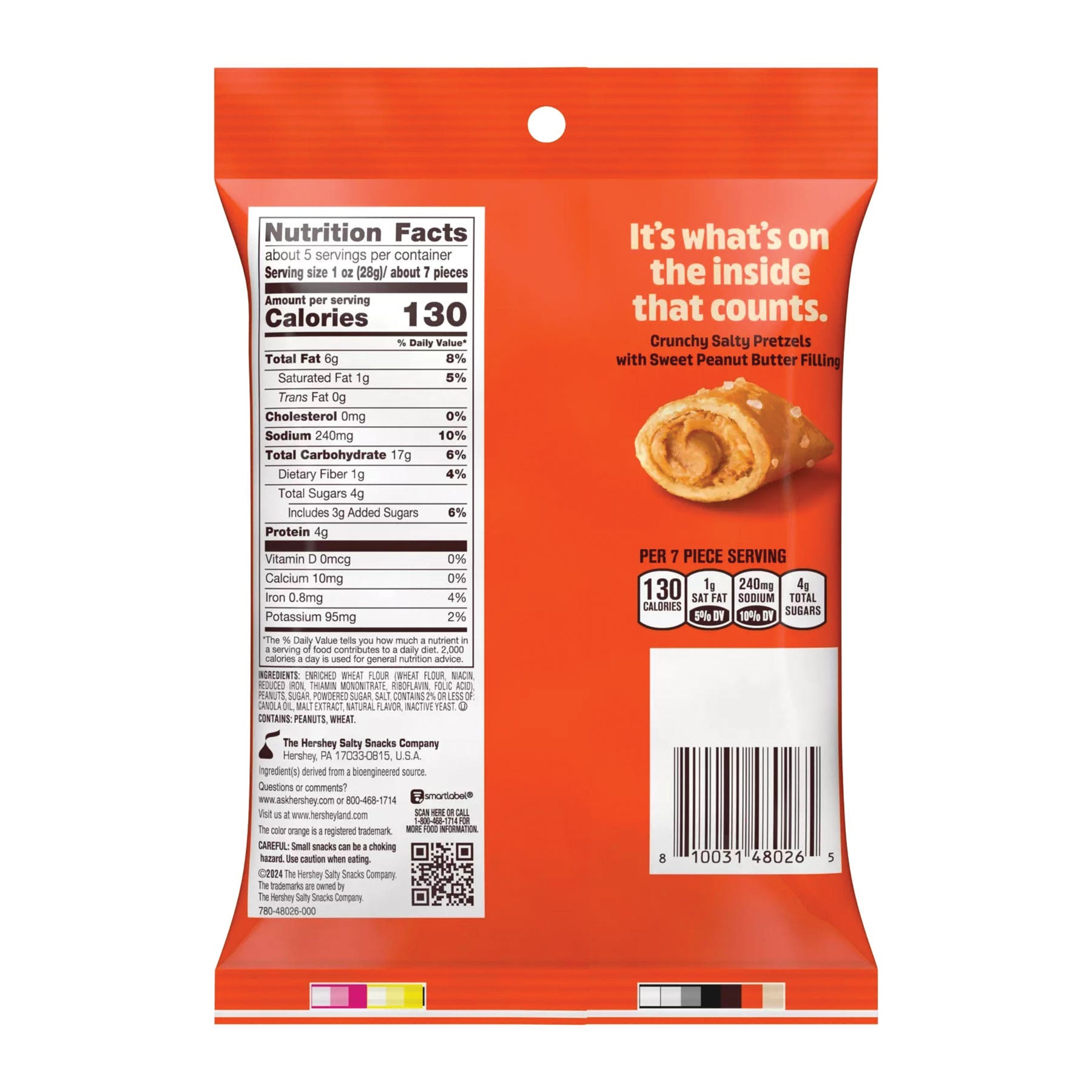 Reese's Filled Pretzel, 5 oz Bag