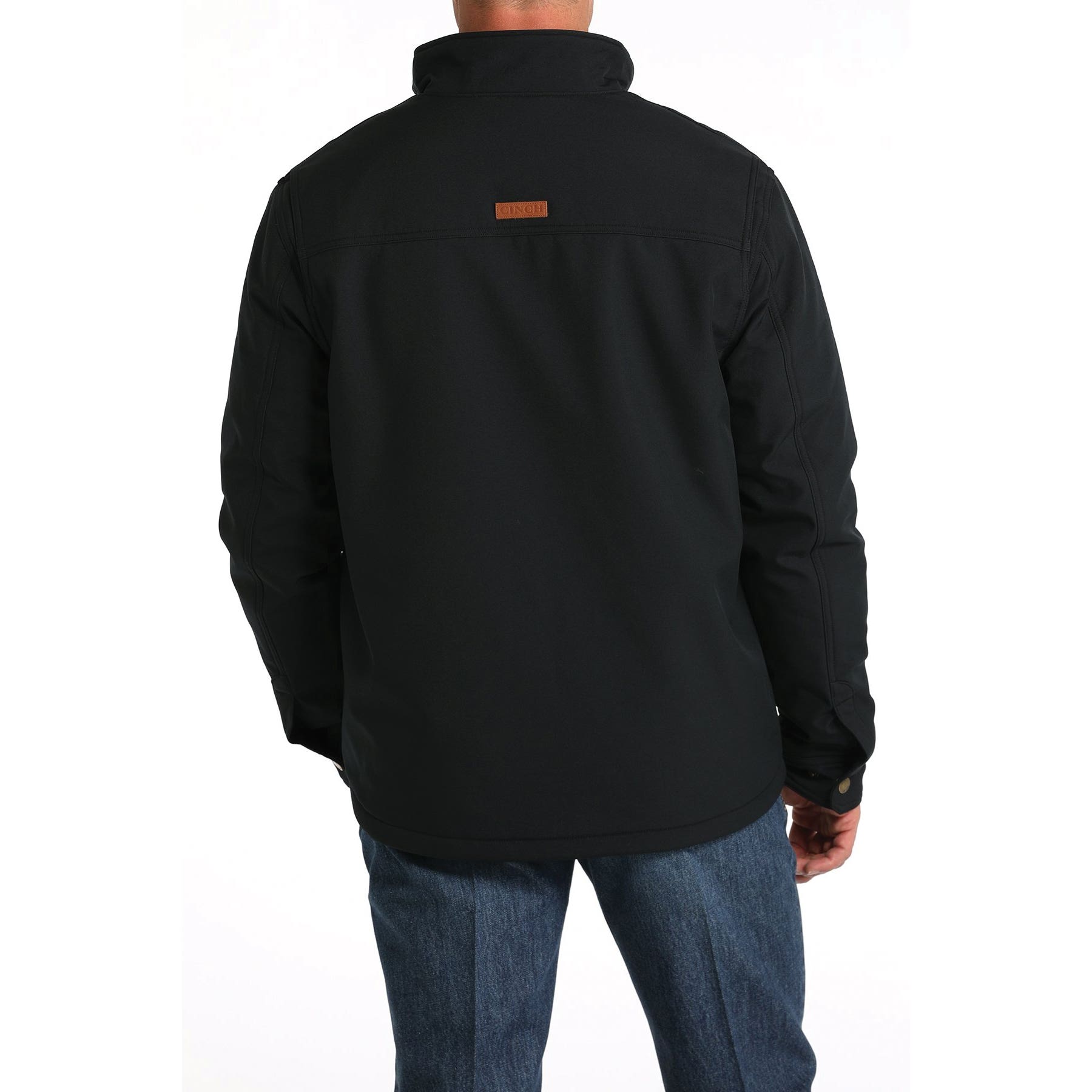 Cinch Men's Concealed Carry Bonded Jacket, M, Polyester, Black, Zipper