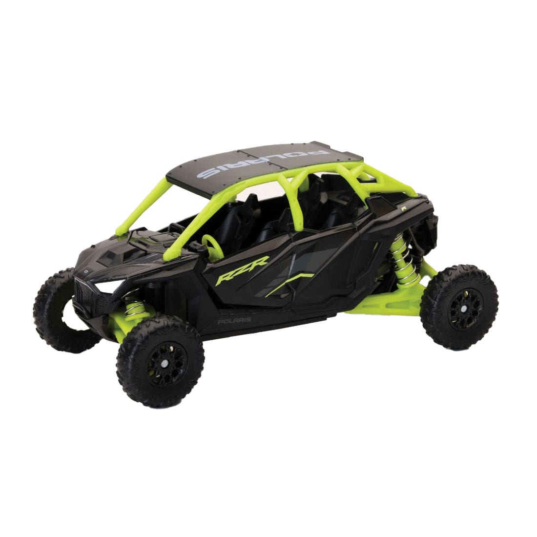 NewRay 07393 1:32 Scale Mini Polaris RZR Pro R4 Toy, 10 years and Up, Metal/Plastic, Onyx Black