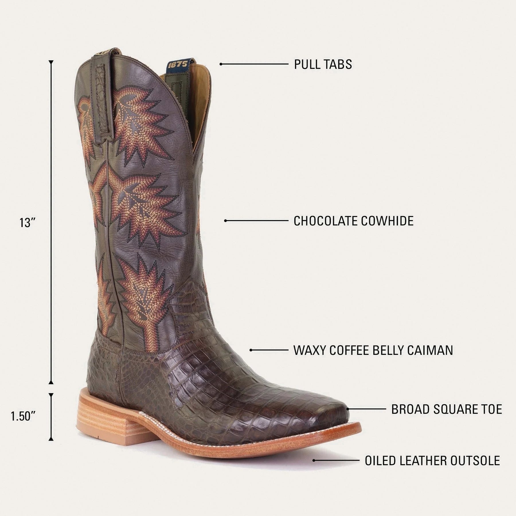 Hyer Russell Series Boots, 10.5, D W, Brown