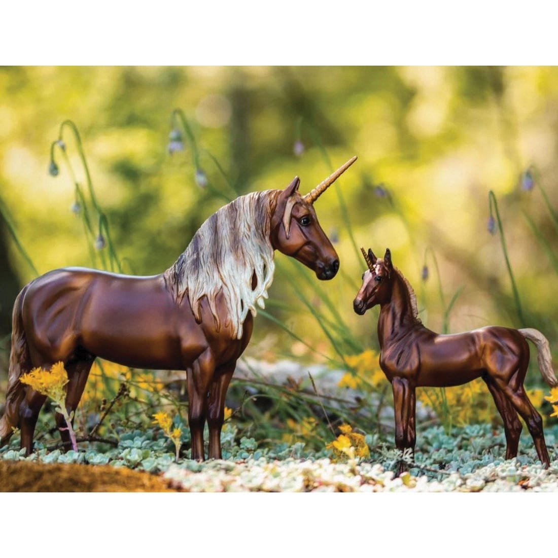 Breyer Horses Animal Toy, Cyrus and Solana Unicorns