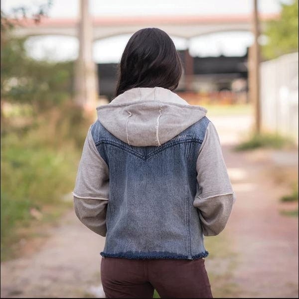 STS Ranchwear Cassie Jo Series Jacket, Denim, L