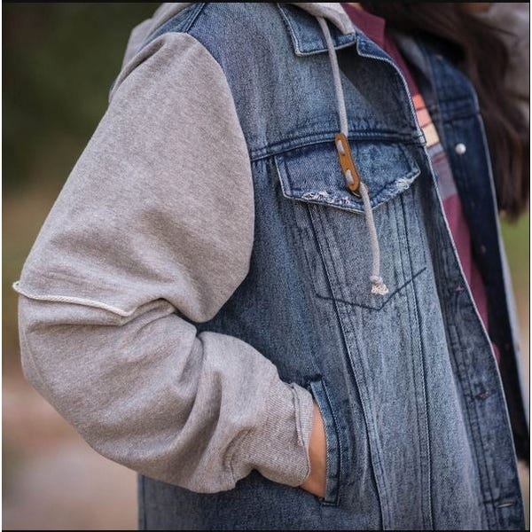 STS Ranchwear Cassie Jo Series Jacket, Denim, L