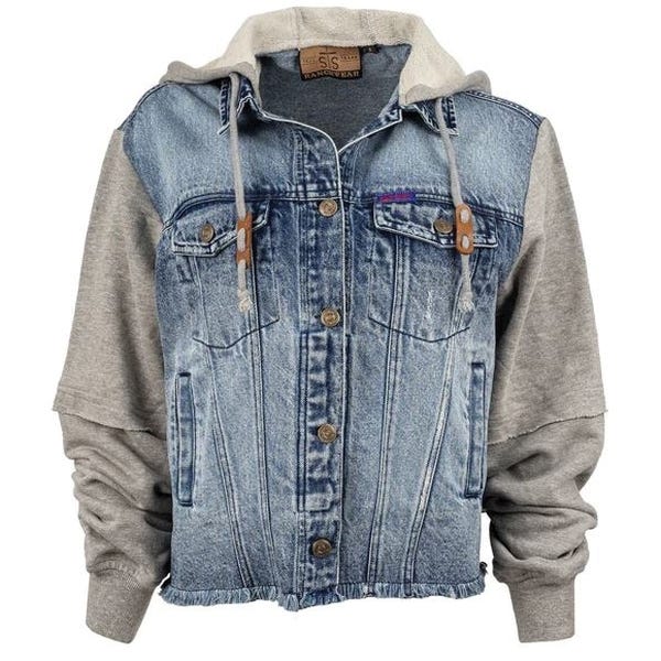 STS Ranchwear Cassie Jo Series Jacket, Denim, L