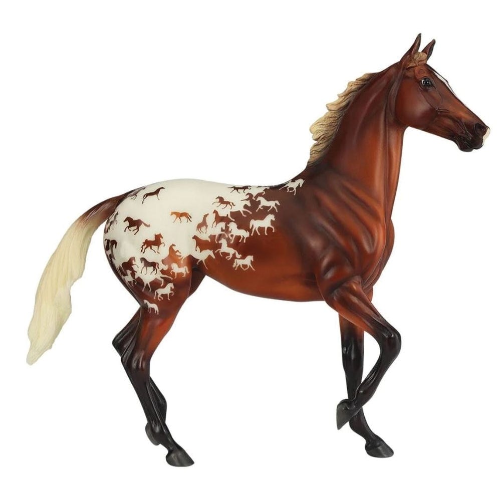 Breyer Horses Animal Toy, 8 years and Up, Lonesome Glory Sport Horse