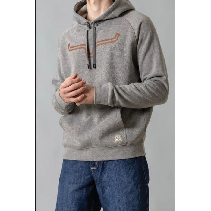 Kimes Ranch Outlier Series Hoodie, 2XL, Cotton/Polyester, Gray