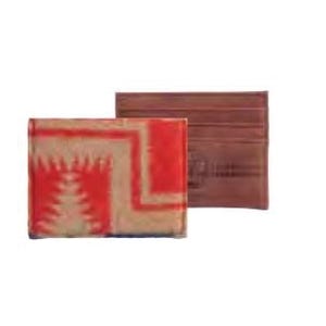 Pendleton Traditions Wool Series Slim Wallet, Harding Red