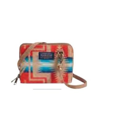 Pendleton Traditions Wool Series Crossbody Organizer, Harding Red
