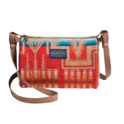 Pendleton Traditions Wool Series Barrel Bag, Harding Red