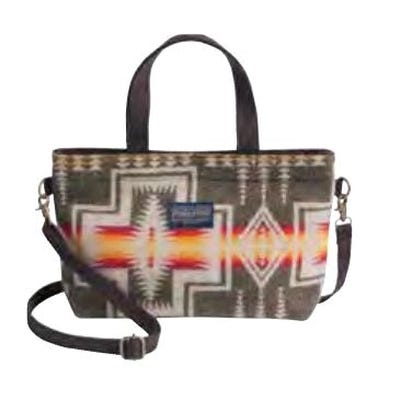 Pendleton Traditions Wool Series Mini Tote, Harding Olive