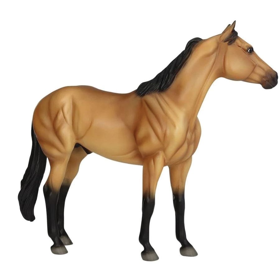 Breyer Horses The Ideal Series Animal Toy, 8 years and Up, Buckskin Horse