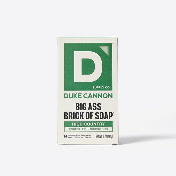 Duke Cannon Big Ass Brick of Soap Series, High-Country, 10 oz