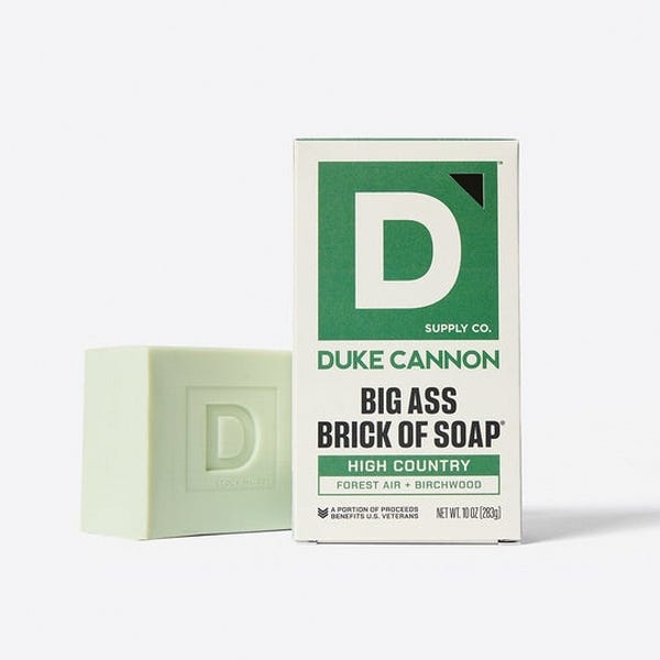 Duke Cannon Big Ass Brick of Soap Series, High-Country, 10 oz