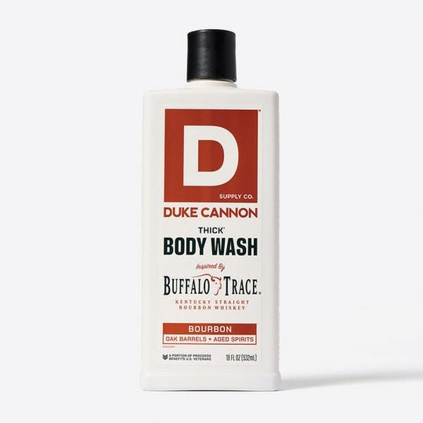 Duke Cannon Body Wash, Bourbon, 18 oz