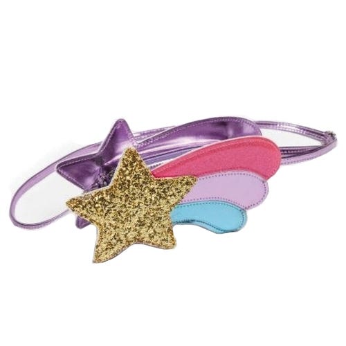 Great Pretenders Purse, Shooting Star, Blue/Gold/Pink/Purple
