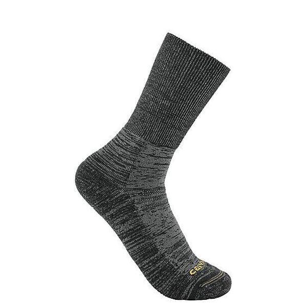 Carhartt Crew Socks, Men's, XL, Coolmax Polyester/Elastane/Merino Wool/Nylon/Polypropylene