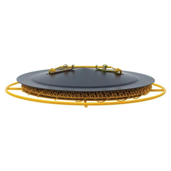 Songbird ESSENTIALS Collapsible Mesh Feeder, 1 lb, Black/Yellow