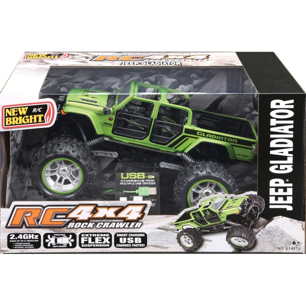 New Bright RC Ford F-150 Lightning Toy Car, 6 years and Up