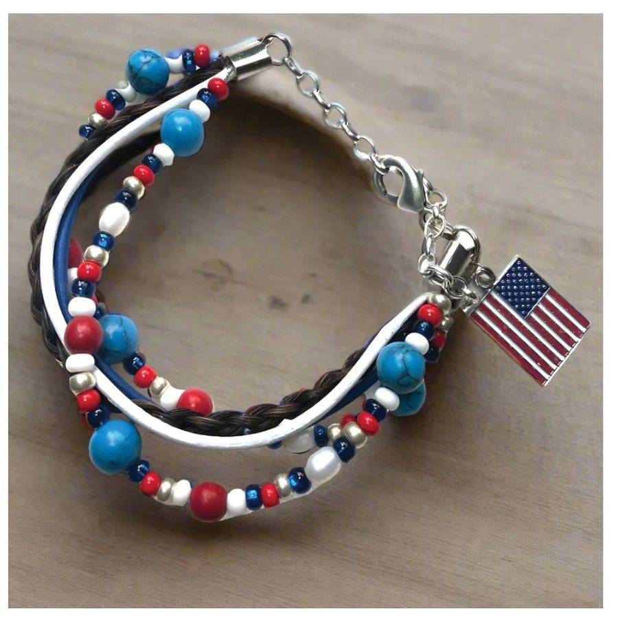 Cowboy Collectibles Freedom Beaded Bracelet