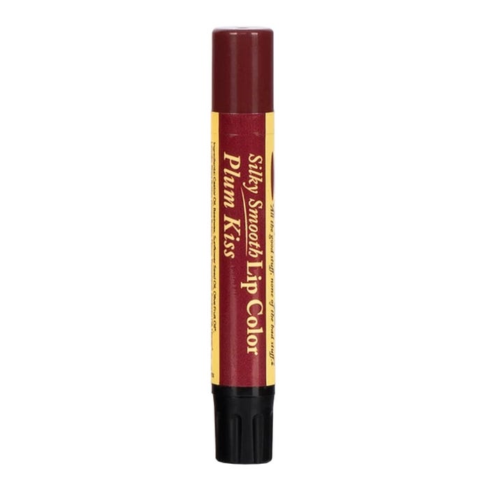 The Naked Bee Silky Smooth Lip Color, Orange Blossom Honey Plum Kiss, 0.15 oz