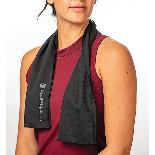 Carhartt Force Series UP0234U-GRY Mesh Cooling Towel, One-Size, Polyester, Gray