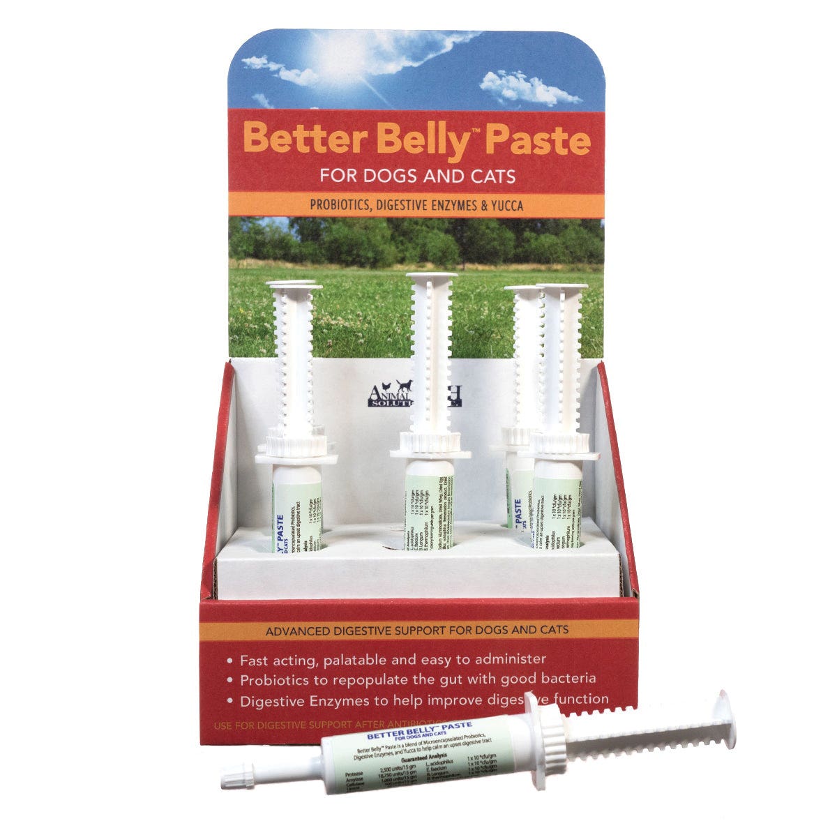 Animal Health Solutions 4834 Better Belly Paste, 15 g Tube