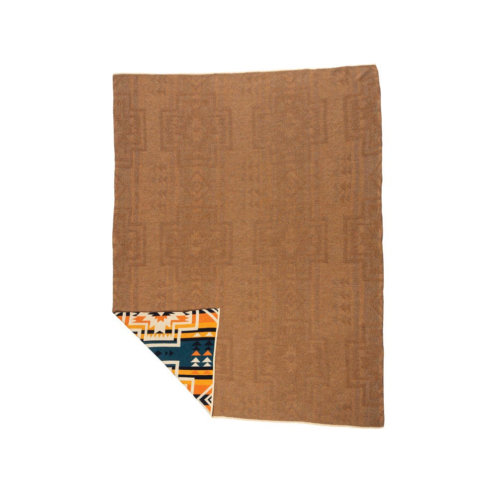Myra Bag S-11458 Throw Blanket, 60 in L, 50 in W, Sacred Star Valley Pattern, Cotton