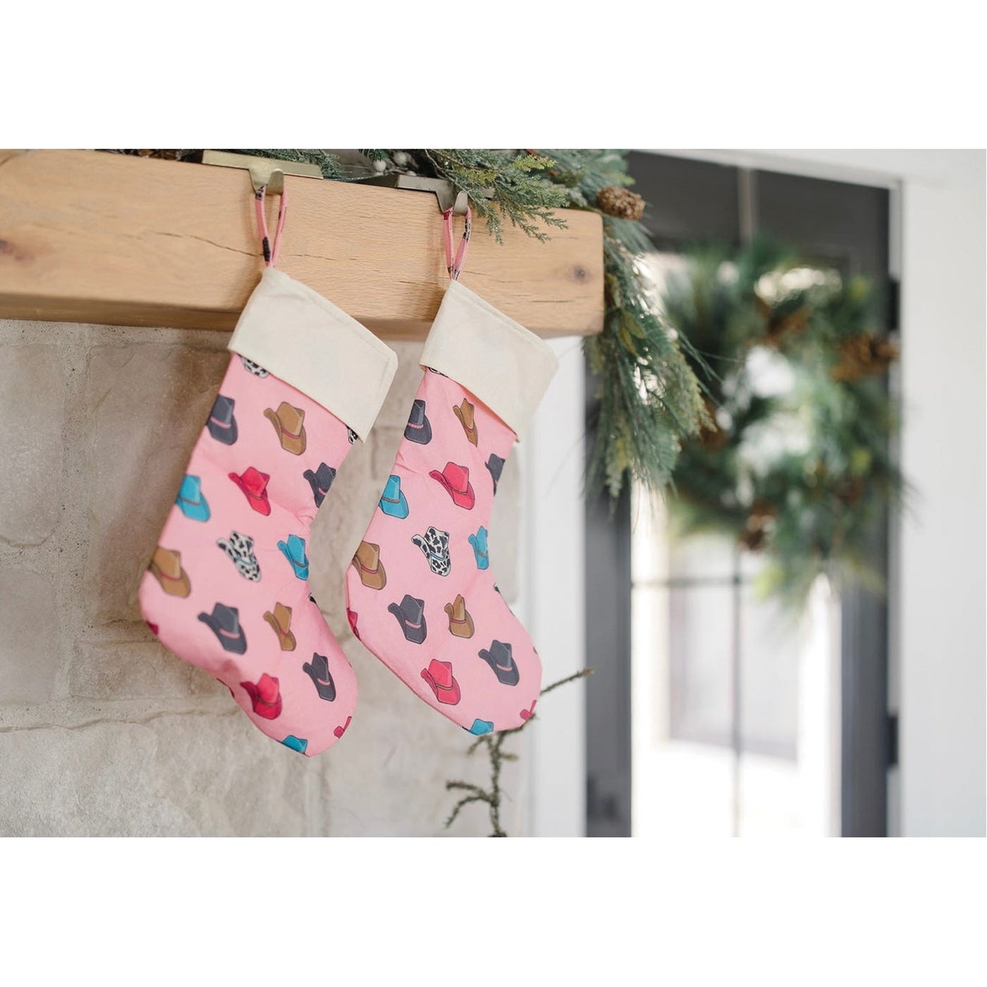 MidWestern Merch STKG008 Vintage Cowboy Christmas Stocking