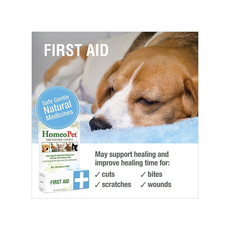 HomeoPet 14707 First Aid, 15 mL Bottle
