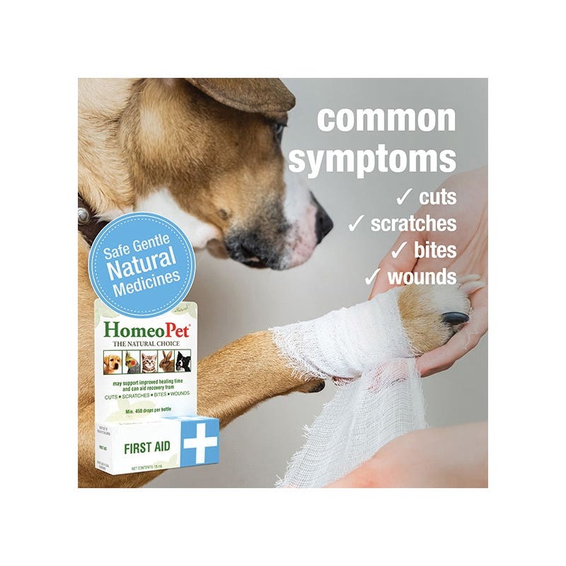 HomeoPet 14707 First Aid, 15 mL Bottle
