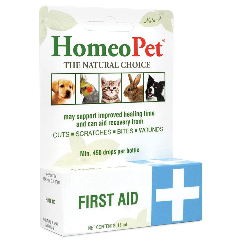 HomeoPet 14707 First Aid, 15 mL Bottle