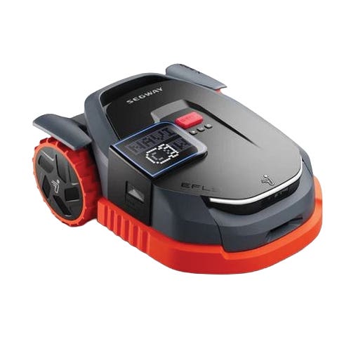 Segway X3 Series AA1203050001 Robotic Lawn Mower, 8 Ah, 21.6 VDC Battery, Lithium-Ion Battery, 9.33 in W Cutting