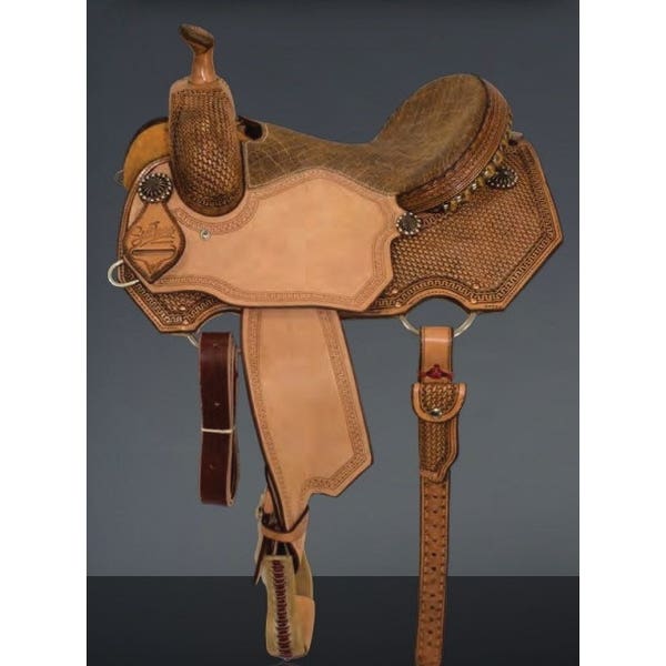 Scott Thomas All Around Saddle 15 in Antique