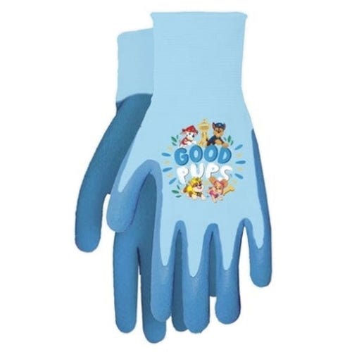 MidWest Gloves & Gear PW100TA4 Paw Patrol Gripping Gloves, Toddler, Blue