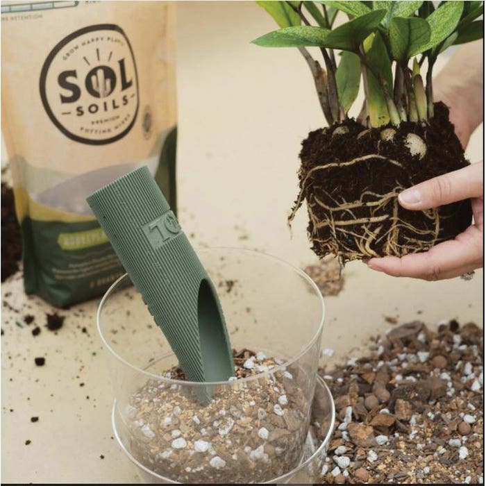 Sol Soils 01-004-01 Houseplant Chunky Mix, 1 qt