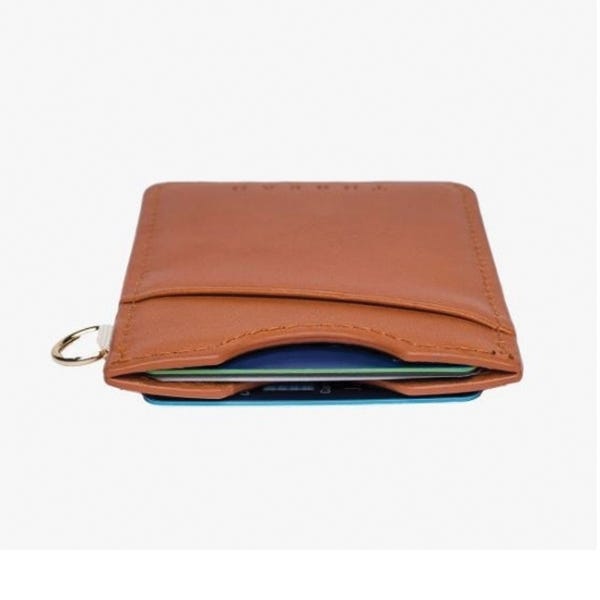 Thread Blossom Vertical Wallet, Elastic