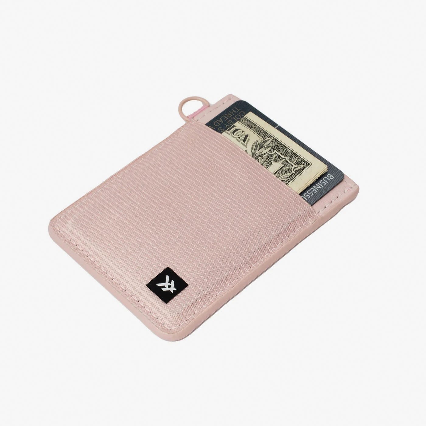 Thread Rose Dust Vertical Wallet, Elastic