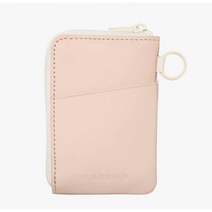 Thread 6 Compartment Zipper Wallet, Off-White