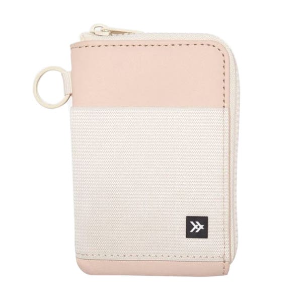Thread 6 Compartment Zipper Wallet, Off-White