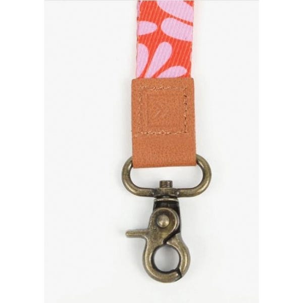 Thread Emmeline Leather Wrist Lanyard, Clasp