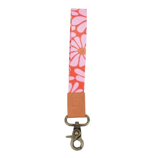 Thread Emmeline Leather Wrist Lanyard, Clasp