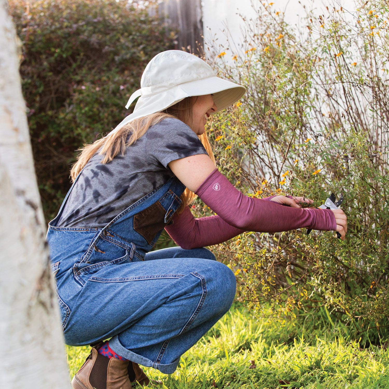 Farmers Defense SLV-HMR-SM 4-Way Stretch Protection Sleeve, S/M, Polyester/Spandex, Heather Maroon, Thumb Hole Cuff