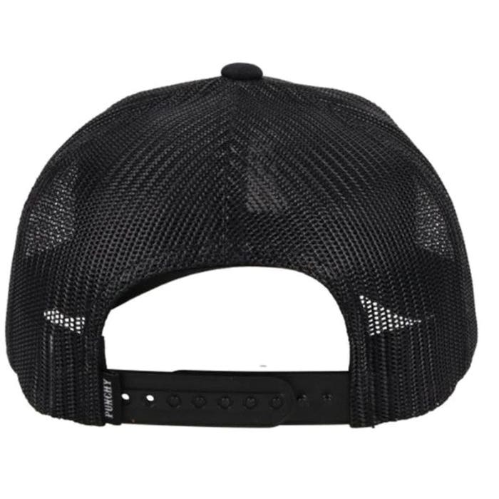 Hooey Punchy Series 5028T-BK Hat, Black/White Punchy Logo, Men's, One-Size, Black